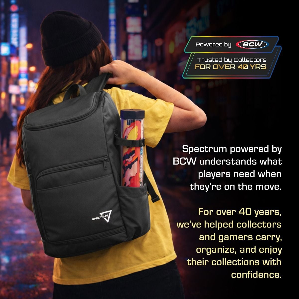 Spectrum TCG Backpack - Black