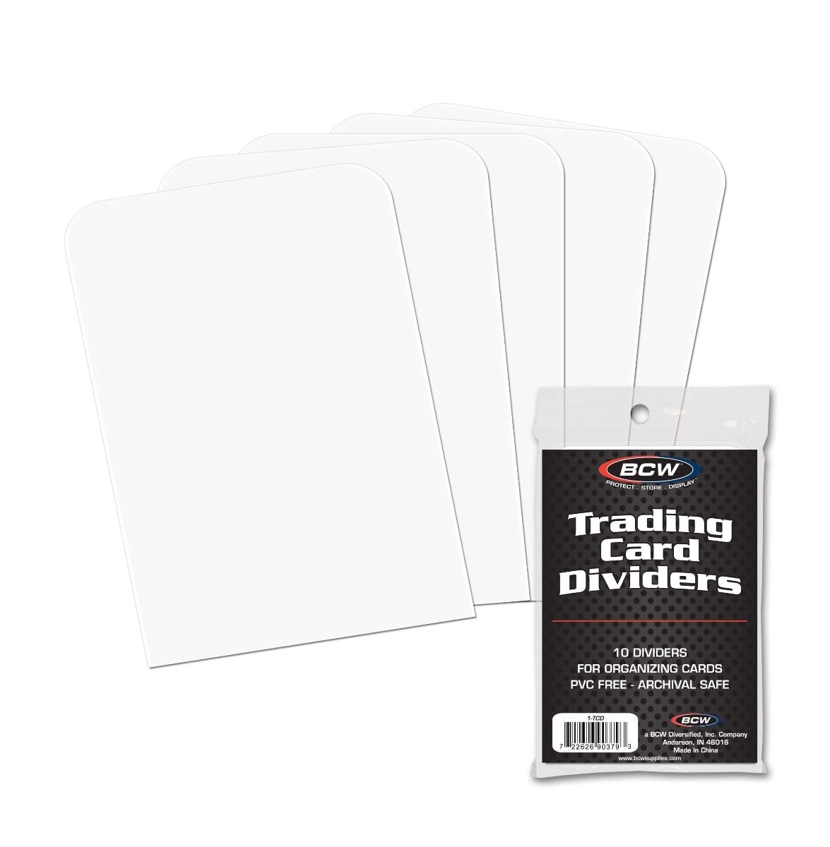 BCW Trading Card Dividers 10ct