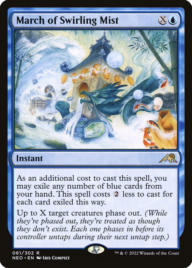 March of Swirling Mist (61) - Kamigawa: Neon Dynasty (NEO)