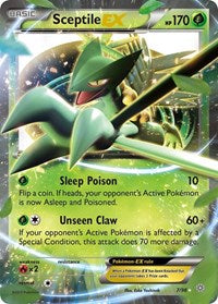 Sceptile EX (7) - XY - Ancient Origins (AOR)
