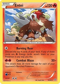 Entei (14) - XY - Ancient Origins (AOR)
