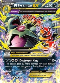 M Tyranitar EX (43) - XY - Ancient Origins (AOR)