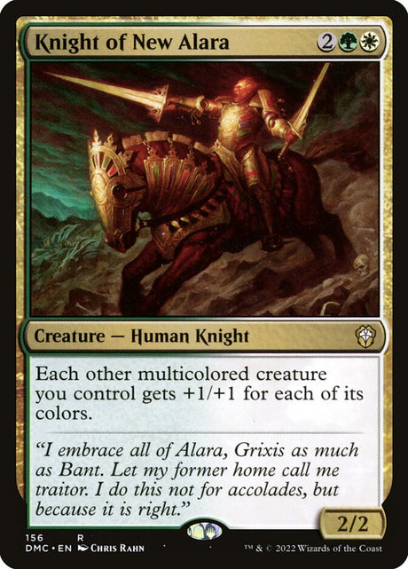 Knight of New Alara (156) - Dominaria United Commander (DMC)