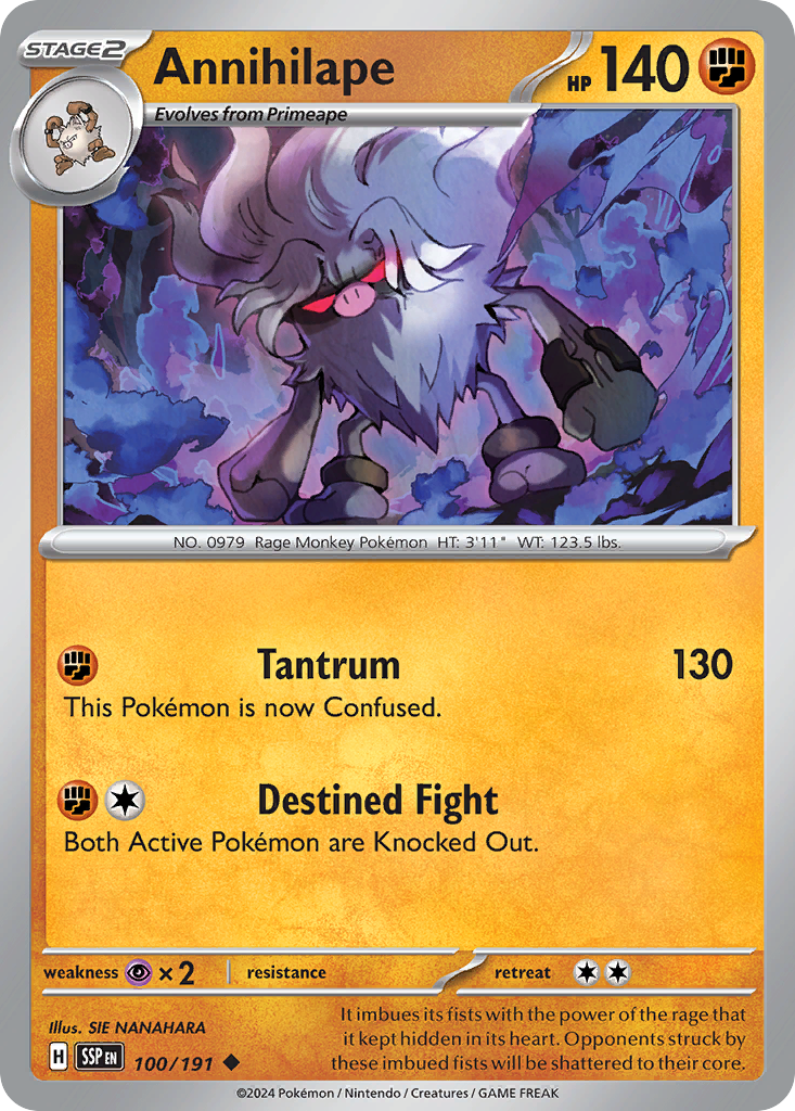 Annihilape (100/191) - Surging Sparks (SSP)