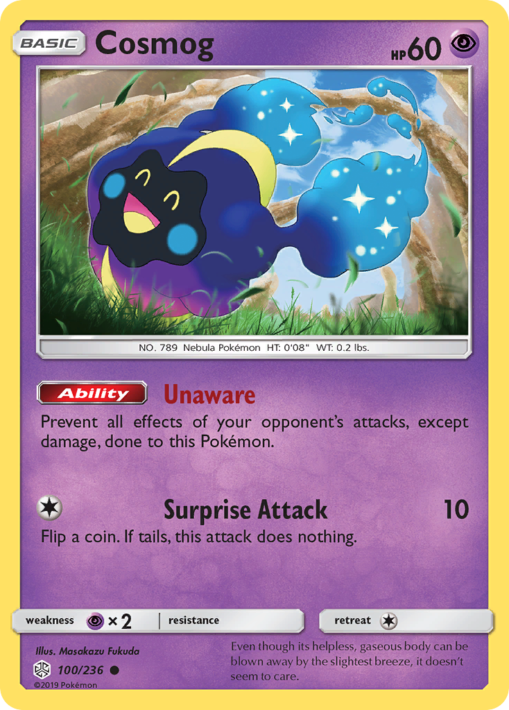 Cosmog (100/236) - Cosmic Eclipse (CEC)