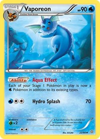 Vaporeon (22) - XY - Ancient Origins (AOR)