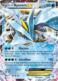 Kyurem EX (25) - XY - Ancient Origins (AOR)