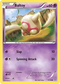Baltoy (31) - XY - Ancient Origins (AOR)