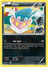 Inkay (45) - XY - Ancient Origins (AOR)
