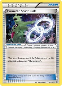 Tyranitar Spirit Link (81) - XY - Ancient Origins (AOR)
