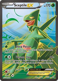 Sceptile EX 84 Full Art (84) - XY - Ancient Origins (AOR)
