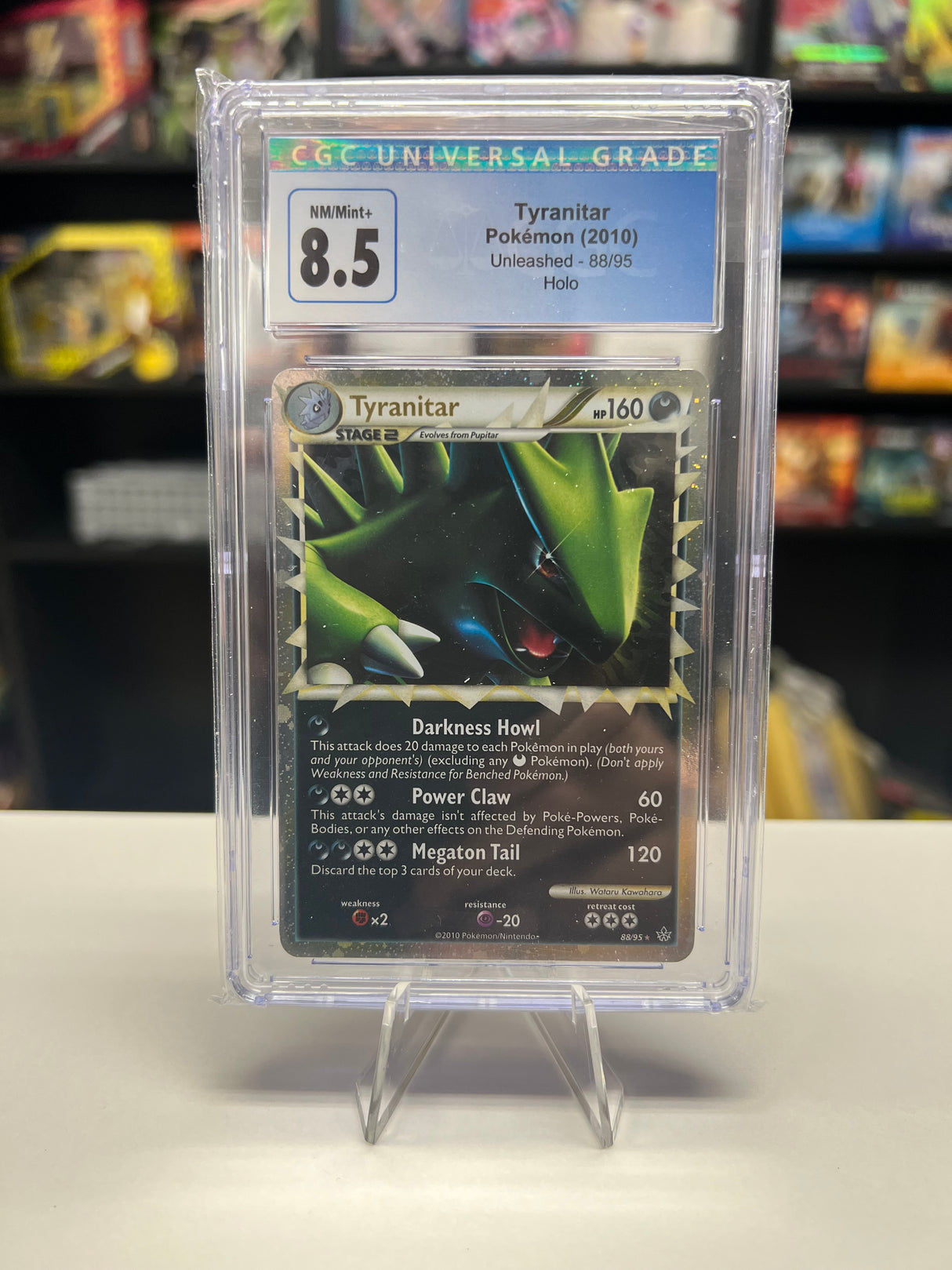 Tyranitar (Prime) - [Graded CGC 8.5] Unleashed (UL)