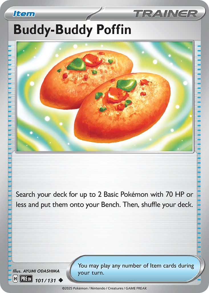 Buddy-Buddy Poffin (101/131) - Prismatic Evolutions (PRE)