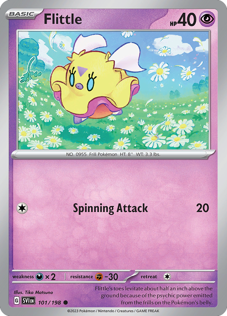 Flittle (101/198) - [Reverse Holo] Scarlet & Violet (SVI)