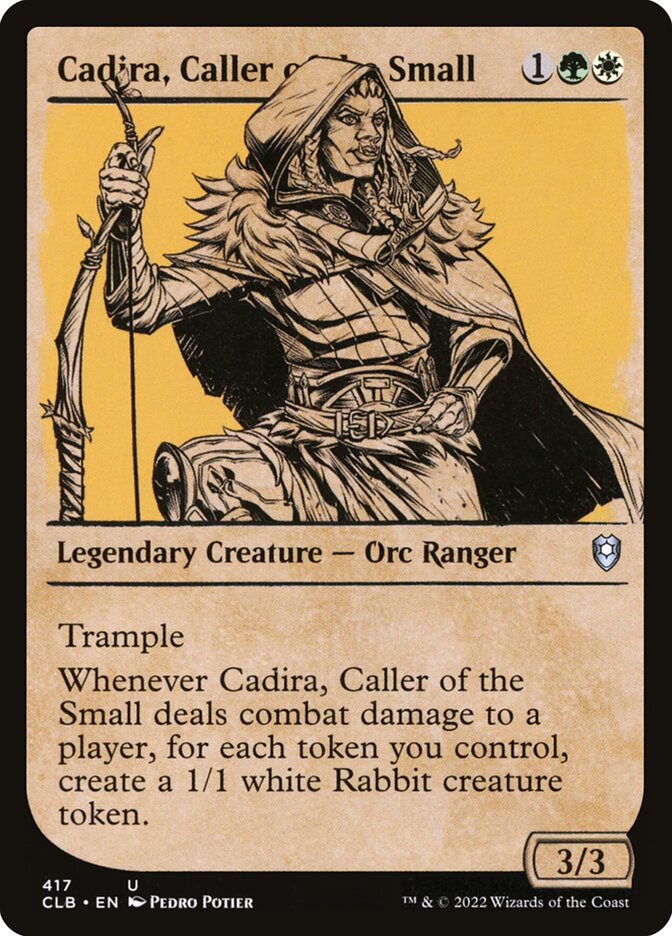 Cadira, Caller of the Small (417) - Commander Legends: Battle for Baldur's Gate (CLB)