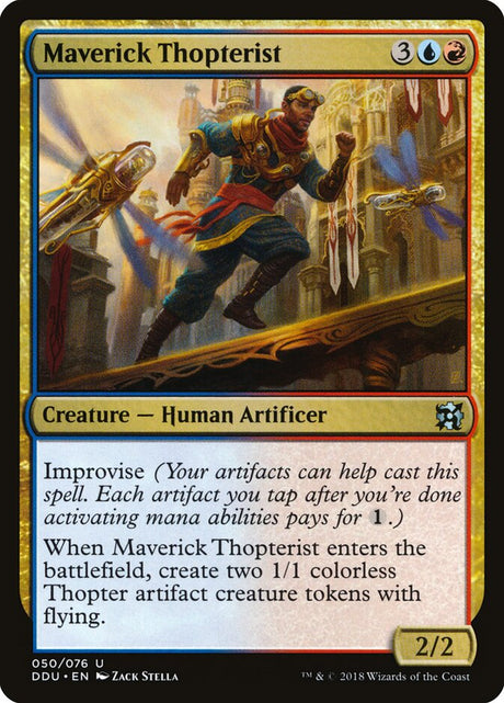 Maverick Thopterist (50) - Duel Decks: Elves vs. Inventors (DDU)