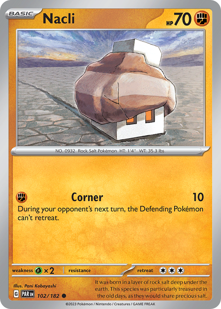 Nacli (102/182) - [Reverse Holo] Paradox Rift (PAR)