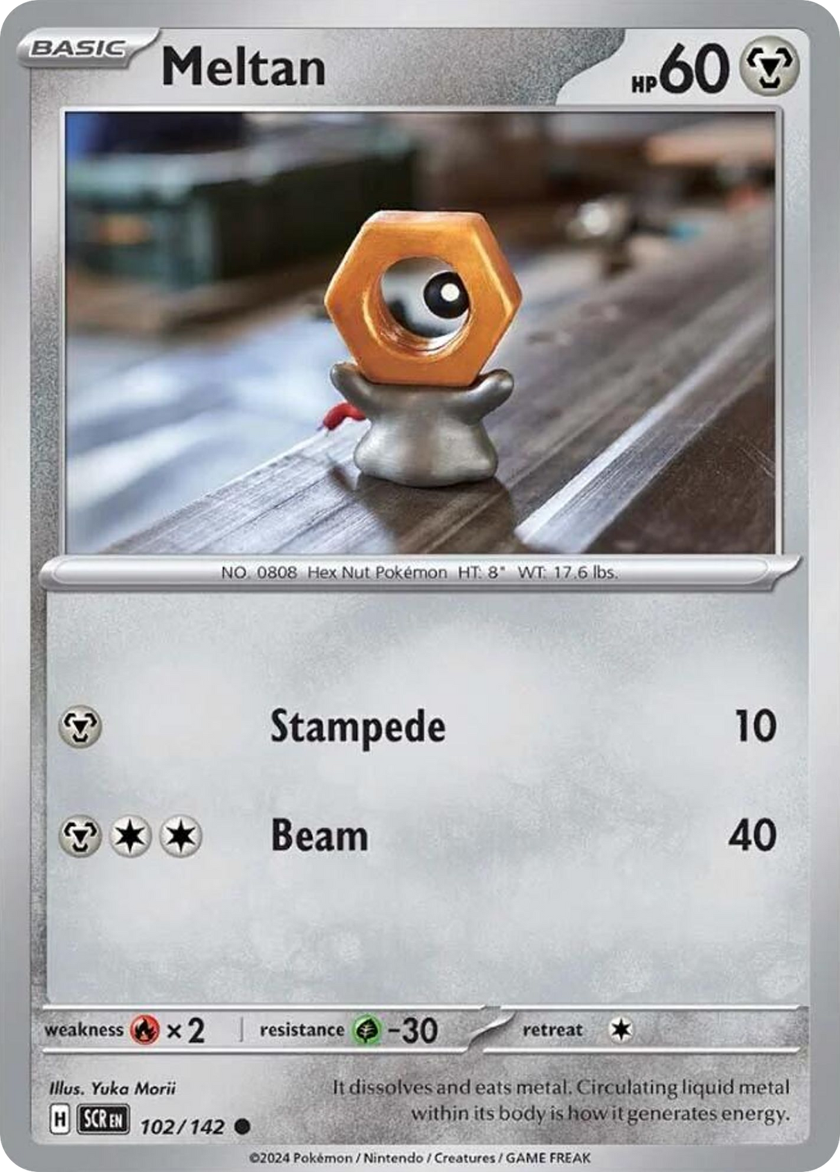 Meltan (102/142) - Stellar Crown (SCR)