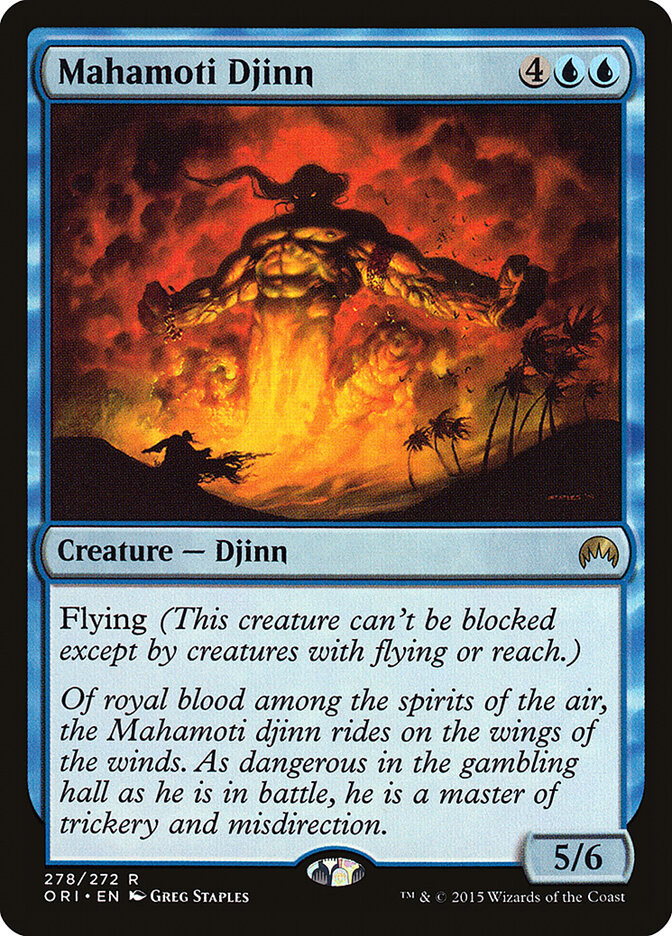 Mahamoti Djinn (278) - Magic Origins (ORI)