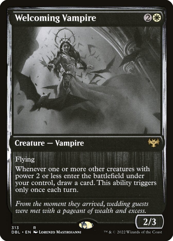 Welcoming Vampire - [Foil] Innistrad: Double Feature (DBL)