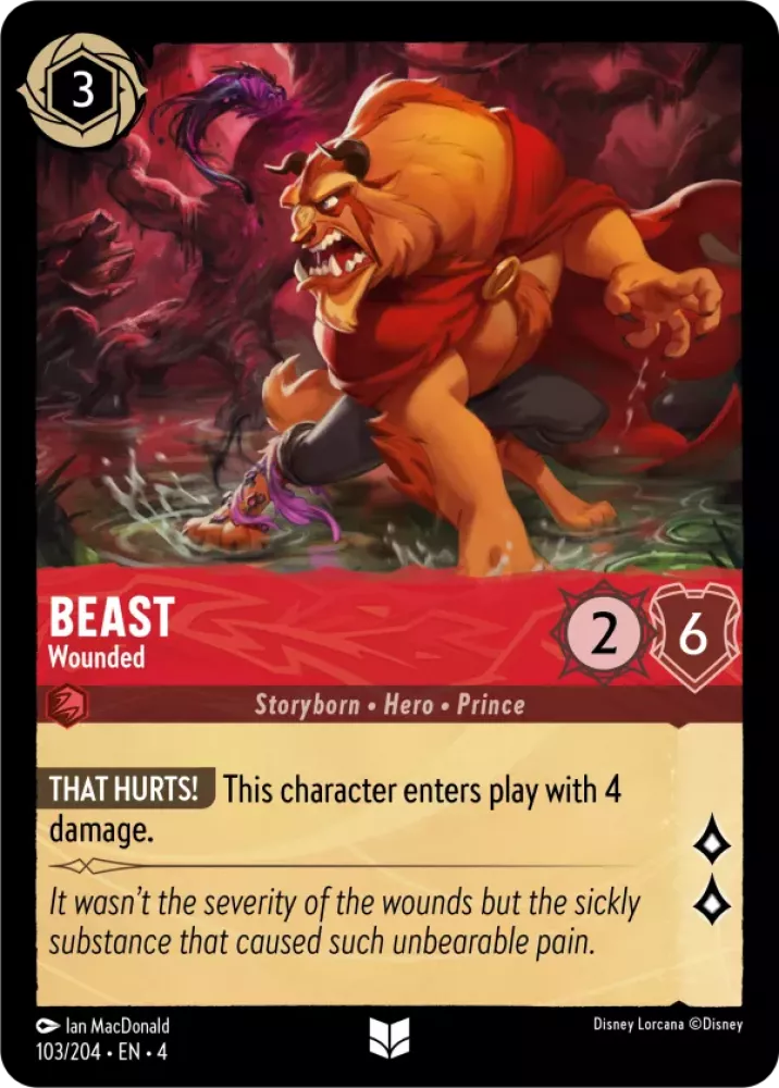 Beast - Wounded - [Foil] Ursula's Return (4)