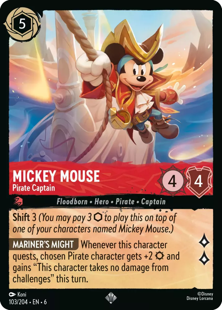 Mickey Mouse - Pirate Captain - Azurite Sea (6)