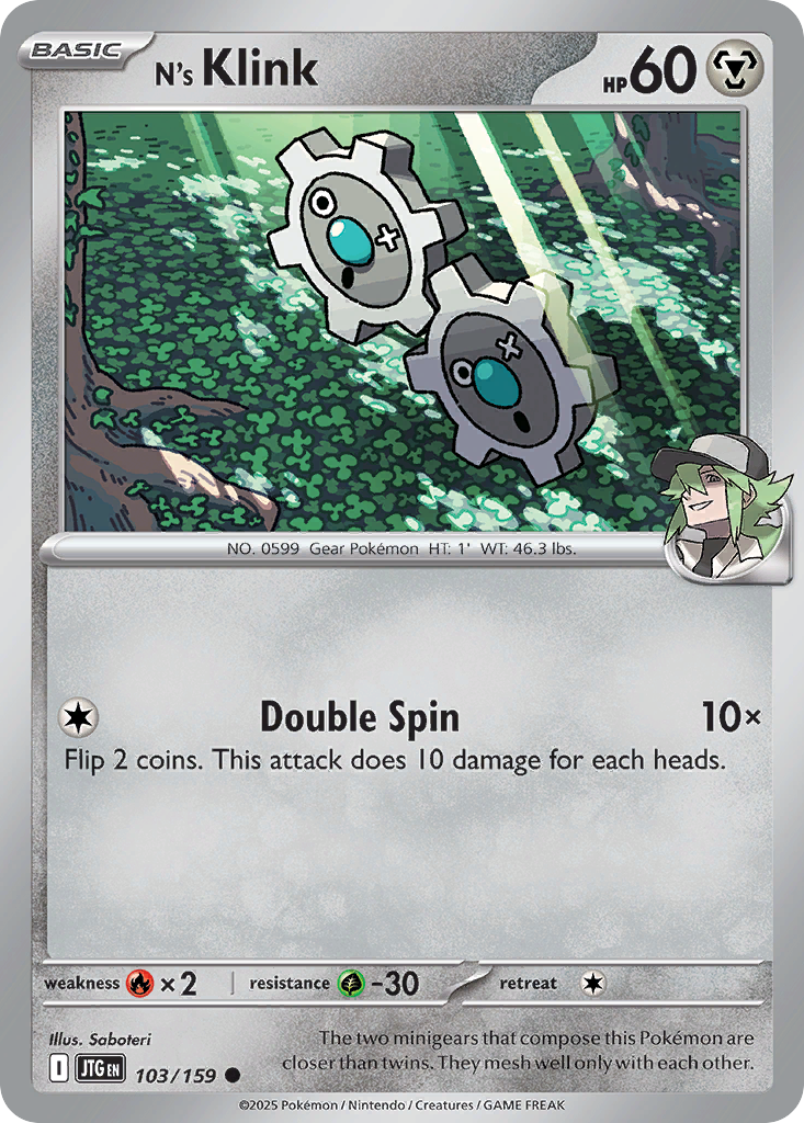 N's Klink (103/159) - Journey Together (JTG)