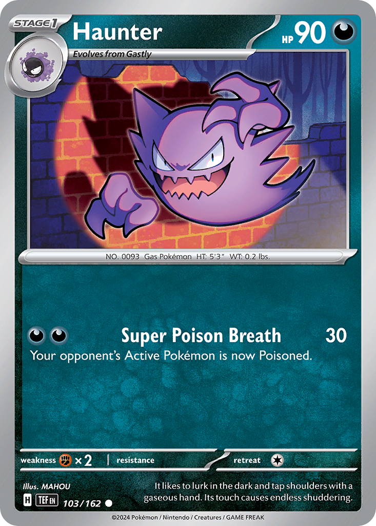 Haunter (103/162) - Temporal Forces (TEF)