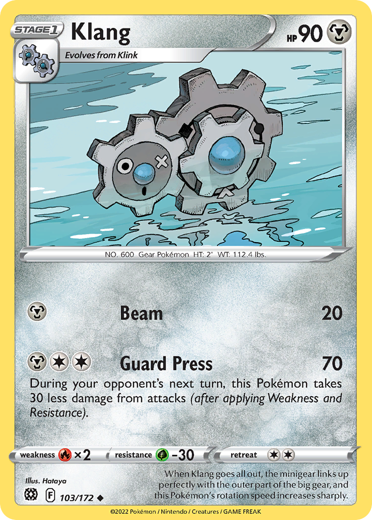 Klang (103/172) - [Reverse Holo] Brilliant Stars (BRS)