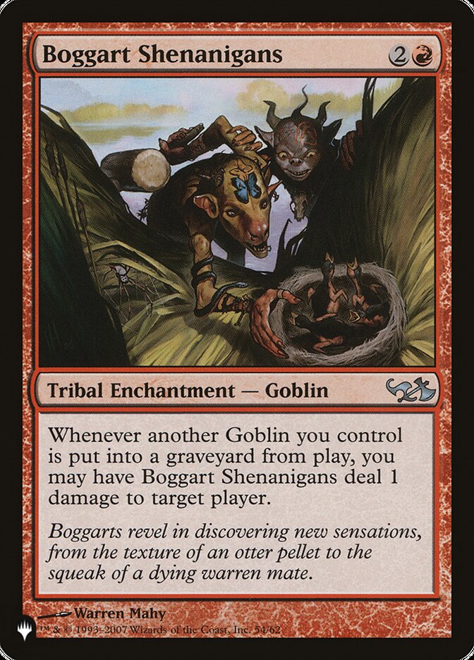 Boggart Shenanigans (DD1-54) - The List (PLST)