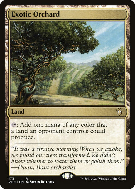 Exotic Orchard (173) - Crimson Vow Commander (VOC)