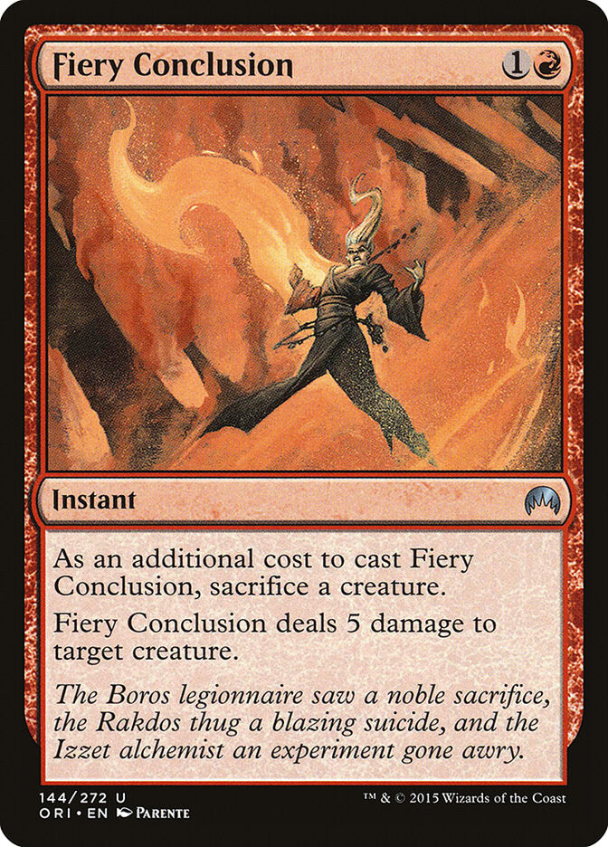 Fiery Conclusion (144) - Magic Origins (ORI)