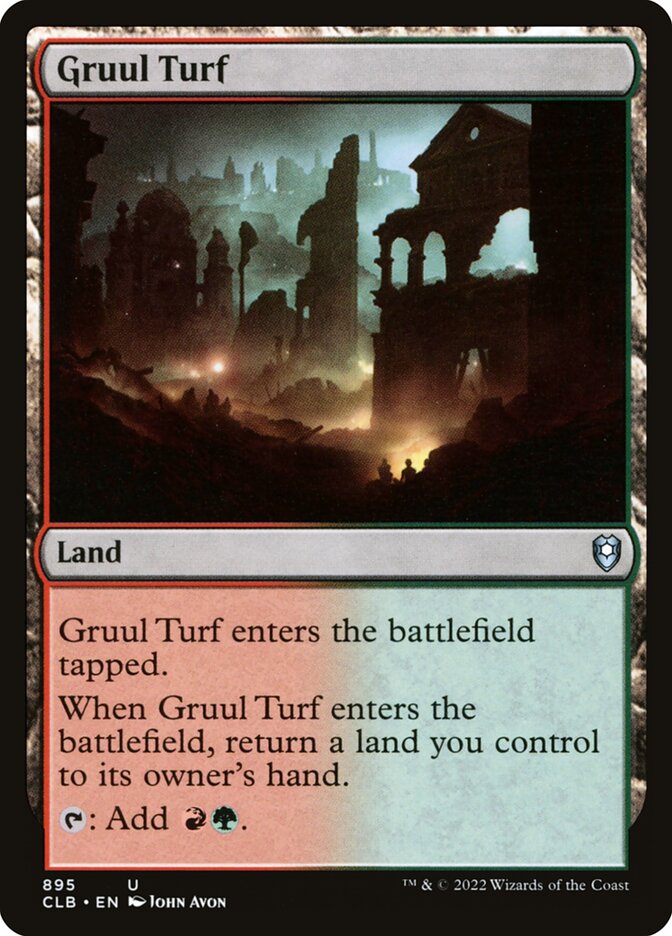 Gruul Turf (895) - Commander Legends: Battle for Baldur's Gate (CLB)