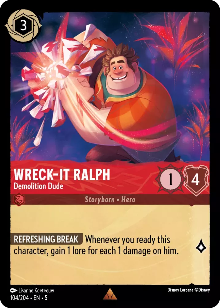 Wreck-It Ralph - Demolition Dude - [Foil] Shimmering Skies (5)