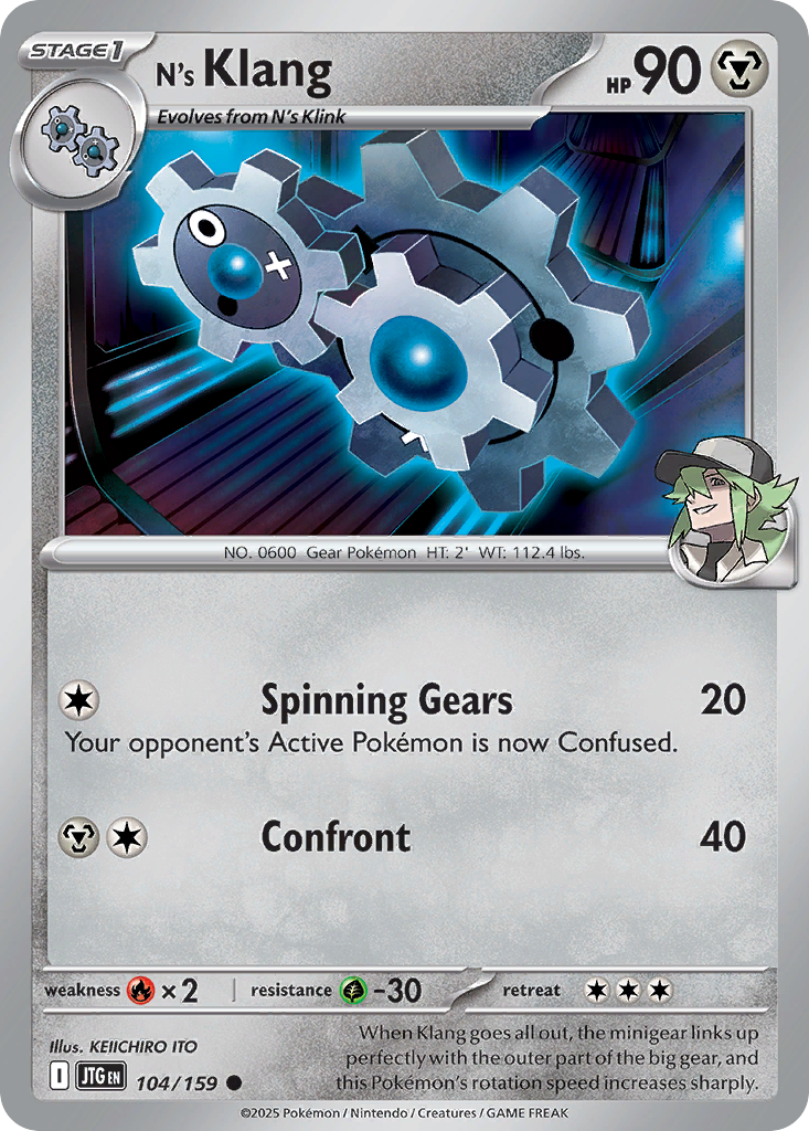 N's Klang (104/159) - [Reverse Holo] Journey Together (JTG)