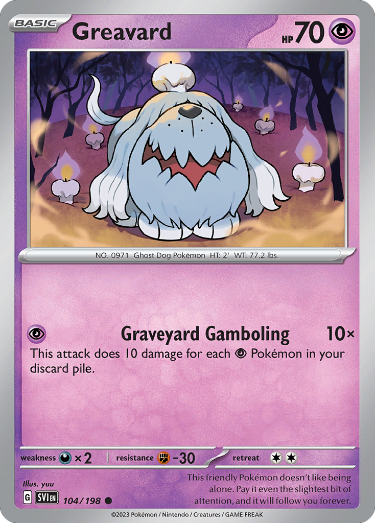 Greavard (104/198) - Scarlet & Violet (SVI)