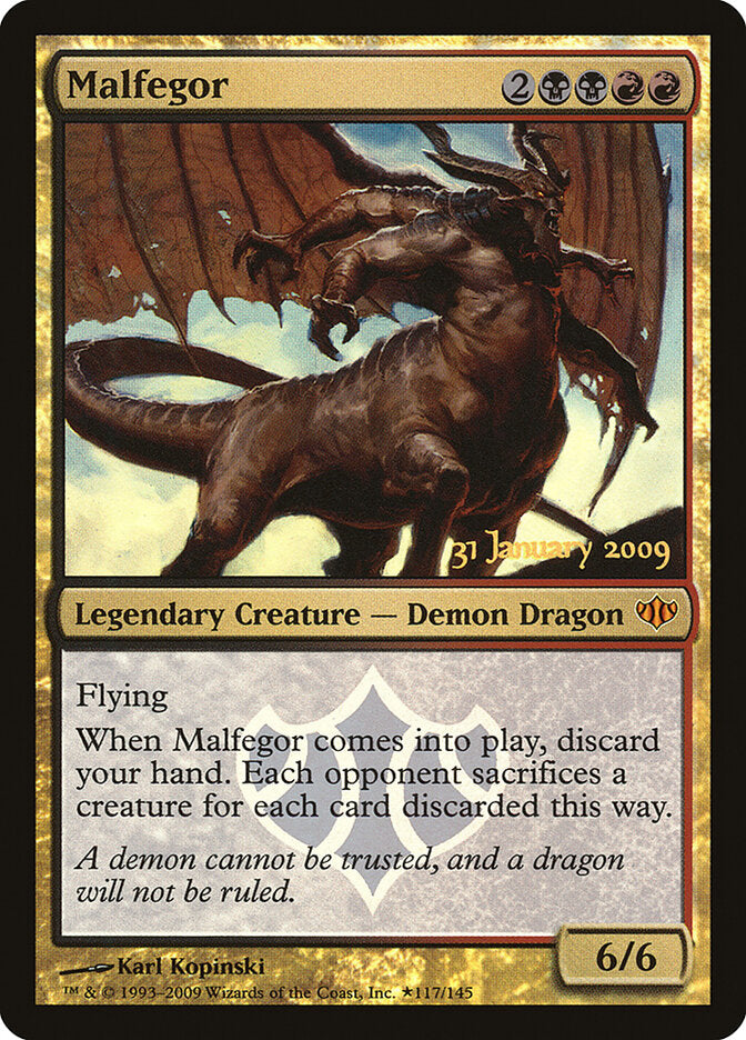 Malfegor (117★) - Conflux Promos (PCON)