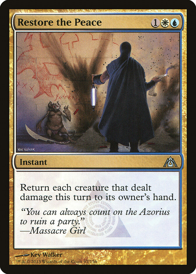 Restore the Peace (97) - Dragon's Maze (DGM)