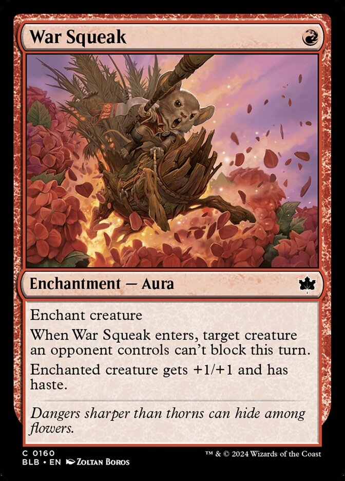 War Squeak - [Foil] Bloomburrow (BLB)