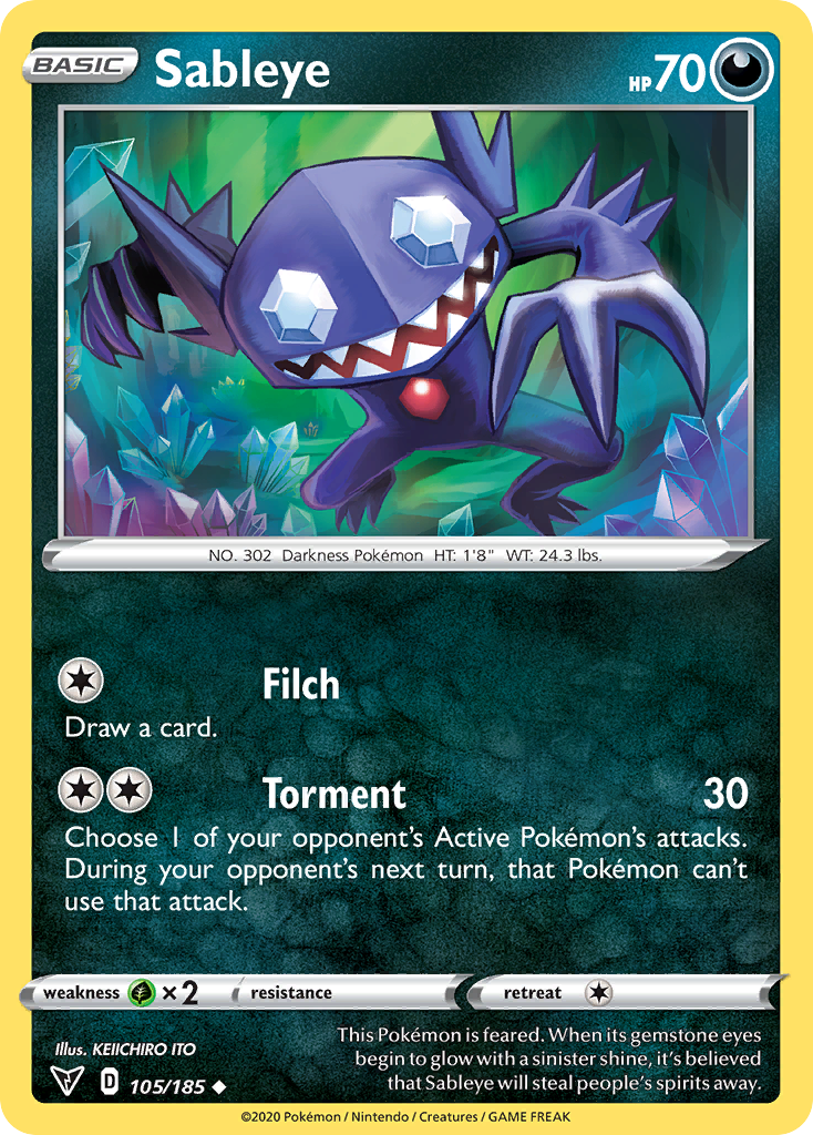 Sableye (105/185) - Vivid Voltage (VIV)