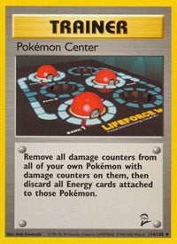 Pokemon Center (114) - Base Set 2 (BS2)
