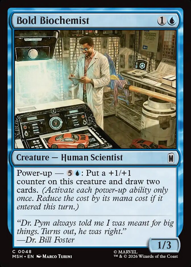 Bold Biochemist (48) - Marvel Super Heroes (MSH)