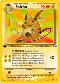 Raichu (29) - Fossil (FO)