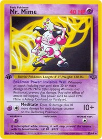 Mr Mime (22) - Jungle (JU)