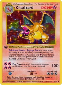 Charizard (4) - Base Set (Shadowless) (BSS)