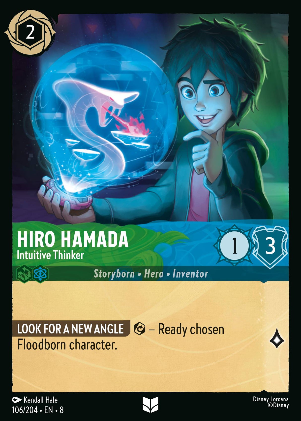 Hiro Hamada - Intuitive Thinker - [Foil] Reign of Jafar (8)