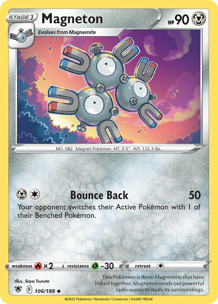 Magneton (106/189) - [Reverse Holo] Astral Radiance (ASR)