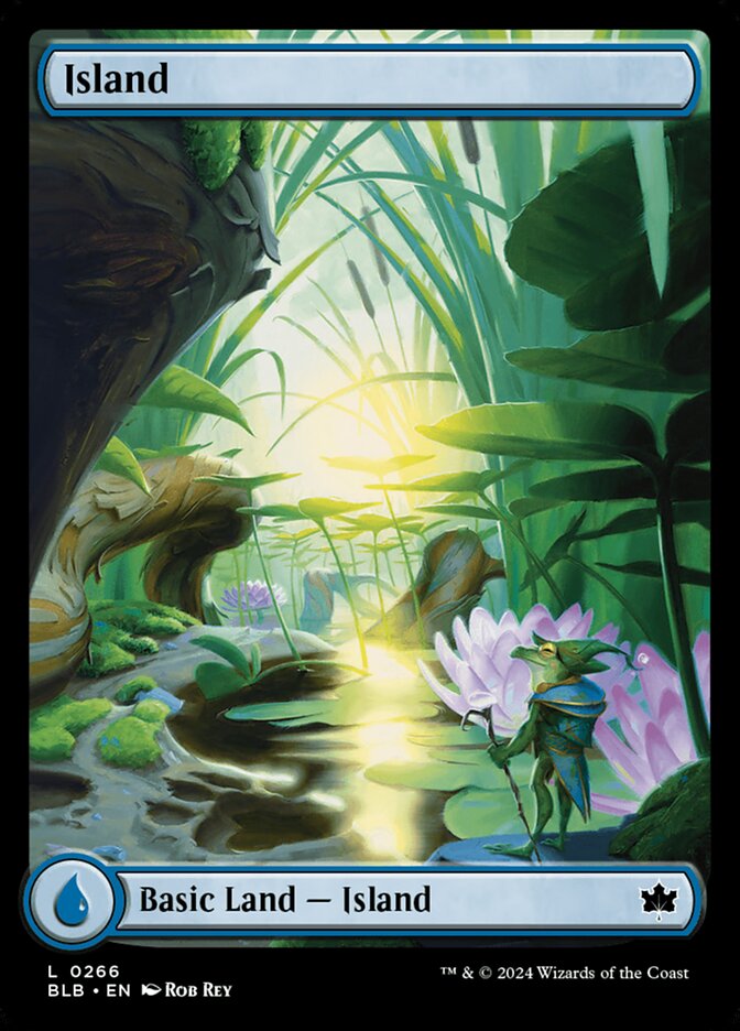 Island (266) - [Full Art] Bloomburrow (BLB)