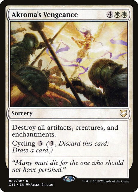Akroma's Vengeance (62) - Commander 2018 (C18)