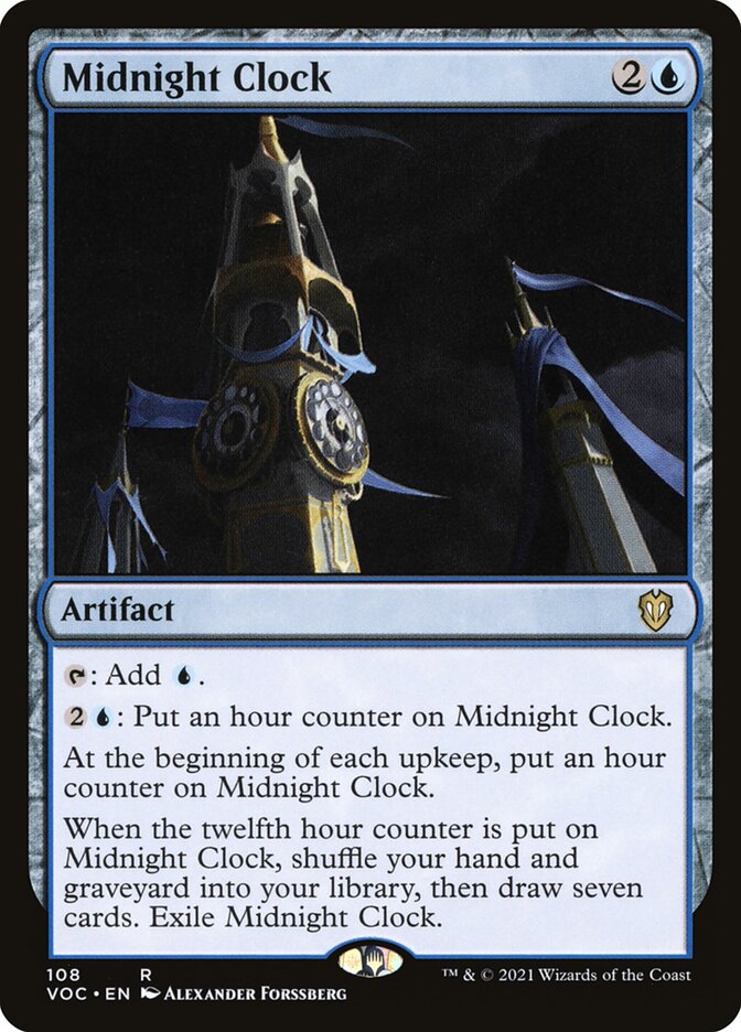 Midnight Clock (108) - Crimson Vow Commander (VOC)